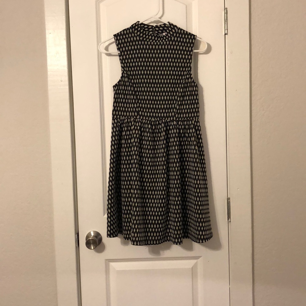 Black Printed Dress